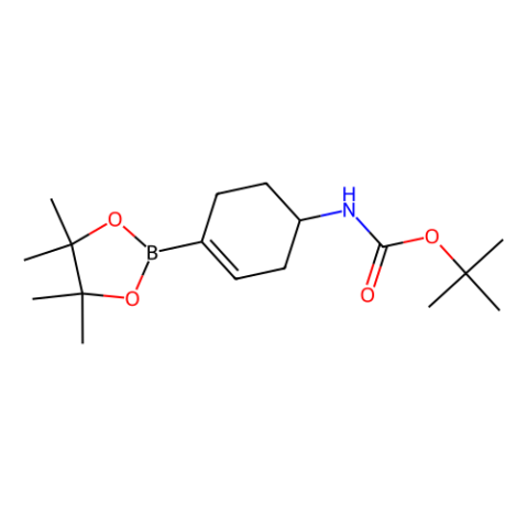 aladdin 阿拉丁 T190302 (4-(4,4,5,5-四甲基-1,3,2-二氧杂硼杂环戊烷-2-基)环己-3-烯-1-基)氨基甲酸叔丁酯 1251732-64-5 95%