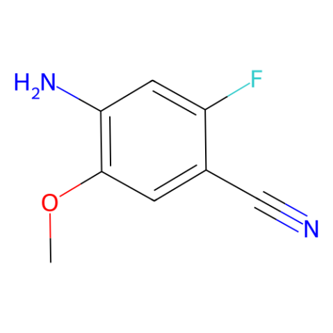 aladdin 阿拉丁 A578640 2-氟-4-氨基-5-甲氧基苯腈 1441723-24-5 97%