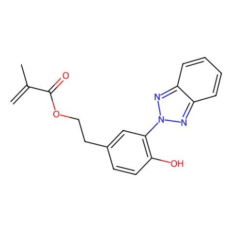 aladdin 阿拉丁 H157097 2-[2-羟基-5-[2-(甲基丙烯酰氧)乙基]苯基]-2H-苯并三唑 96478-09-0 >98.0%(HPLC)