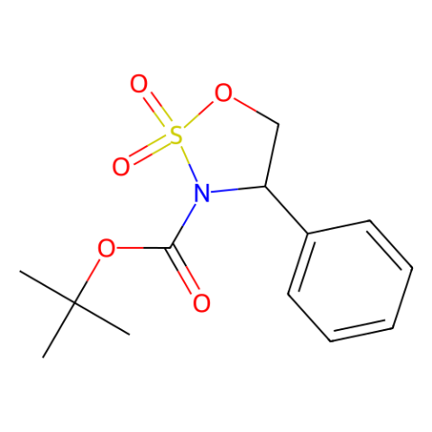 aladdin 阿拉丁 T172587 (4R)-4-苯基-1,2,3-恶噻唑烷-2,2-二氧化物-3-羧酸叔丁酯 1209467-60-6 97%