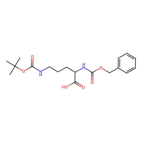 aladdin 阿拉丁 Z346452 N-苄氧羰基-N'-叔丁氧羰基-L-鸟氨酸 7733-29-1 98%