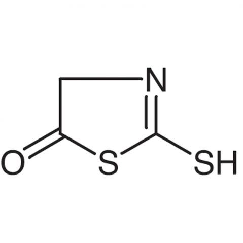 aladdin 阿拉丁 M158492 2-巯基-5-噻唑烷酮 6913-23-1 98%