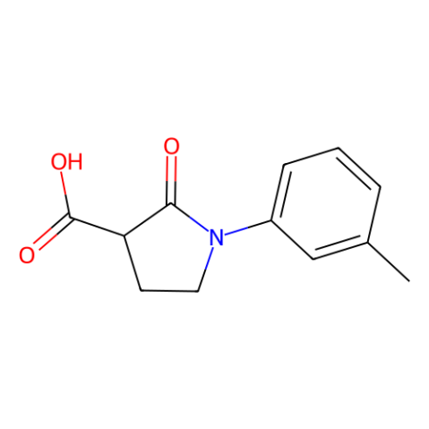 aladdin 阿拉丁 M300396 1-(3-甲基苯基)-2-氧代-3-吡咯烷基甲酸 618070-31-8 95%