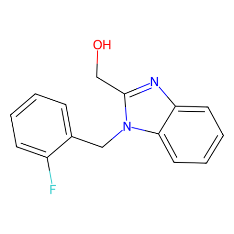 aladdin 阿拉丁 F354125 [1-（2-氟苄基）-1H-苯并咪唑-2-基]甲醇 309938-27-0 97%