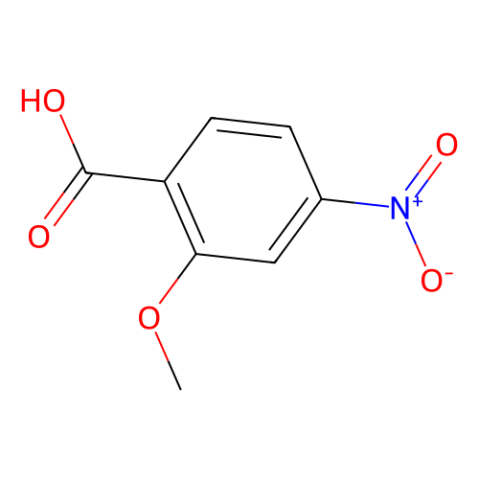 aladdin 阿拉丁 M472371 2-甲氧基-4-硝基苯甲酸 2597-56-0 98%