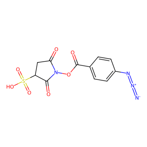 aladdin 阿拉丁 N344997 N-羟基磺基琥珀酰亚胺-4-叠氮基苯甲酸酯 199804-22-3 90%