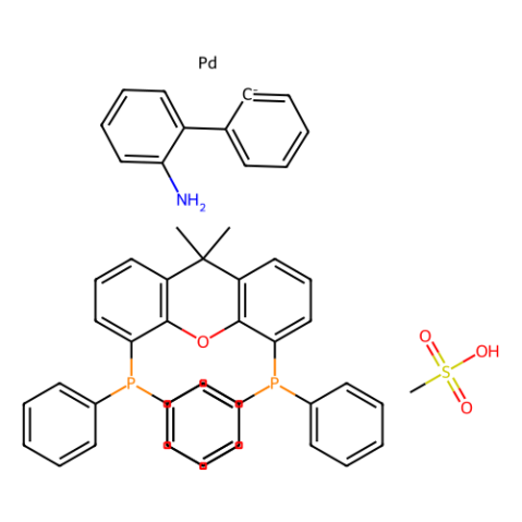 aladdin 阿拉丁 M294392 甲烷磺酸[9,9-二甲基-4,5-双(二苯基膦)呫吨] [2-氨基-1,1-联苯]钯（II）二氯 1445085-97-1 99.95% metals basis