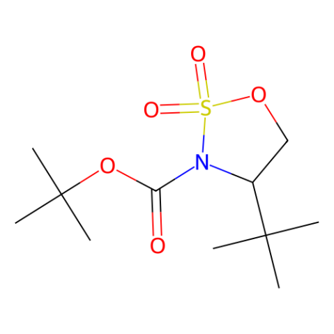 aladdin 阿拉丁 R282324 （4R）-4-叔丁基-1,2,3-氧杂噻唑烷-2,2-二氧化物-3-羧酸叔丁酯 1313705-92-8 ≥97%