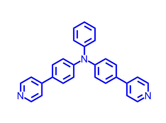 Benzenamine, N-phenyl-4-(4-pyridinyl)-N-[4-(4-pyridinyl)phenyl]-