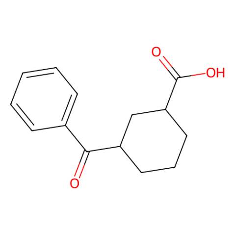 aladdin 阿拉丁 B491284 (1R,3S)-3-苯甲酰基环己烷羧酸 733742-86-4 98%