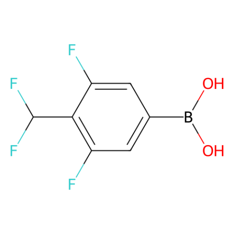 aladdin 阿拉丁 D587193 (4-(二氟甲基)-3,5-二氟苯基)硼酸 （含不等量酸酐） 1418595-79-5 97%