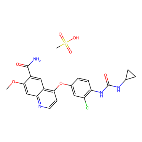 aladdin 阿拉丁 L426388 Lenvatinib Mesylate 857890-39-2 10mM in DMSO
