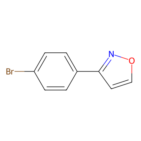 aladdin 阿拉丁 B167051 3-(4-溴苯基)异噁唑 13484-04-3 97%