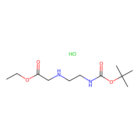 aladdin 阿拉丁 E192899 N-(Boc-氨基乙基)甘氨酸乙酯盐酸盐 347890-34-0 95%