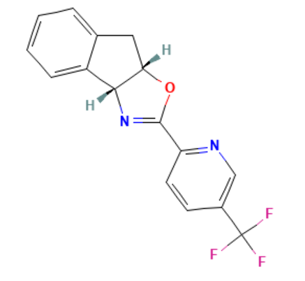 aladdin 阿拉丁 A588090 (3aR,8aS)-2-(5-(三氟甲基)吡啶-2-基)-3a,8a-二氢-8H-茚并[1,2-d]恶唑 2097333-76-9 98% 99%ee