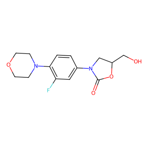 aladdin 阿拉丁 R189045 (3-[3-氟-4-(4-吗啉基)苯基]-5-羟甲基-(5R)-2-恶唑烷酮 168828-82-8 98%