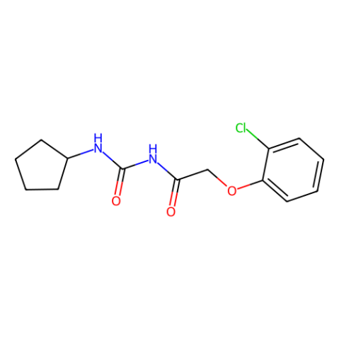 aladdin 阿拉丁 W417123 2-(2-氯苯氧基)-N-[(环戊氨基)甲酰基]-乙酰胺 869354-55-2 95%
