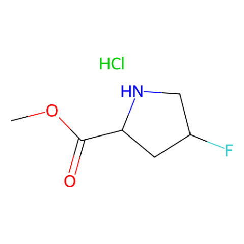 aladdin 阿拉丁 M176855 (2S,4S)-4-氟吡咯烷-2-羧酸甲酯盐酸盐 58281-79-1 97%