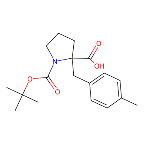 aladdin 阿拉丁 B355838 Boc-（S）-α-（4-甲基苄基）脯氨酸 706806-63-5 98%