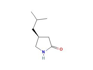 aladdin 阿拉丁 S587757 (S)-4-异丁基吡咯烷-2-酮 181289-23-6 97%