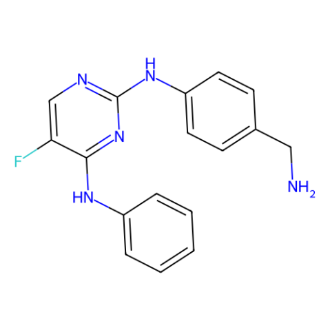 aladdin 阿拉丁 N351395 N2-[4-（氨基甲基）苯基]-5-氟-N4-苯基嘧啶-2,4-二胺 916603-07-1 97%