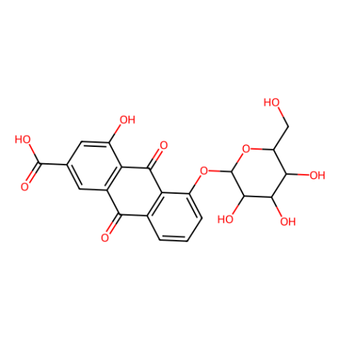 aladdin 阿拉丁 R341033 大黄酸-8-葡糖苷 34298-86-7 98%