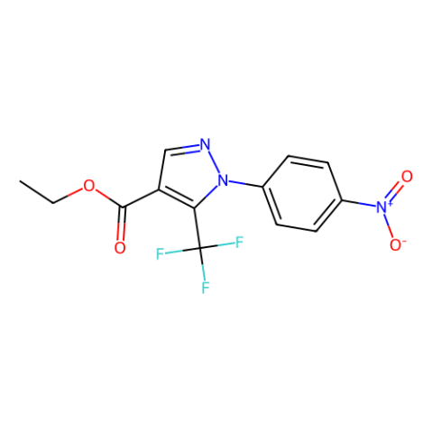 aladdin 阿拉丁 E167933 1-(4-硝基苯基)-5-三氟甲基-1H-吡唑-4-羧酸乙酯 175137-35-6 97%