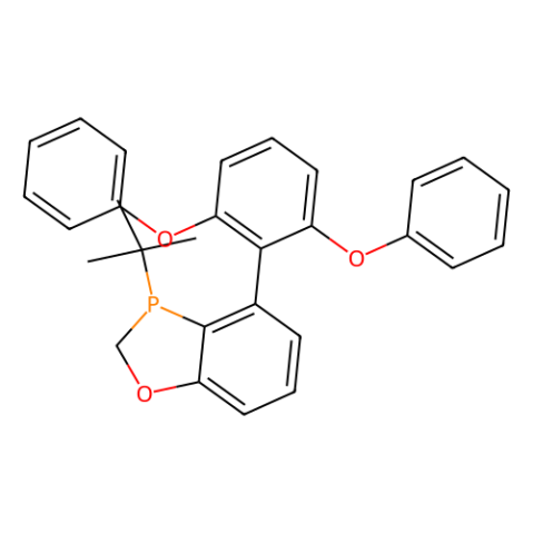 aladdin 阿拉丁 R282183 （R）-3-（叔丁基）-4-（2,6-二苯氧基苯基）-2,3-二氢苯并[d] [1,3]氧杂磷杂环戊烯 1441830-74-5 97%,>99% ee