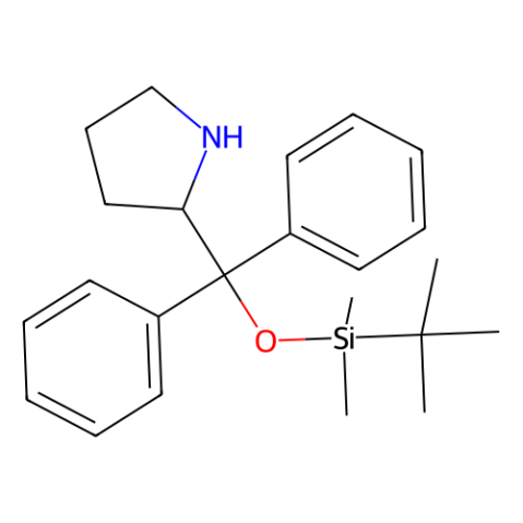 aladdin 阿拉丁 R464327 (R)-(+)-α,α-二苯基-2-吡咯烷甲醇叔-丁基二甲基甲硅烷基醚 1236033-34-3 ≥97% (HPLC)
