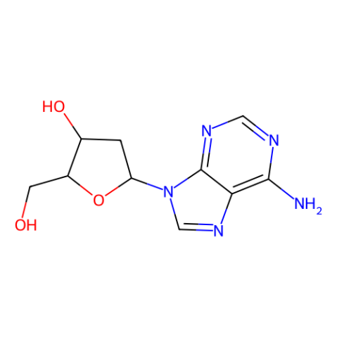 aladdin 阿拉丁 D155667 2'-脱氧腺苷(无水) 958-09-8 >98.0%(HPLC)(T)