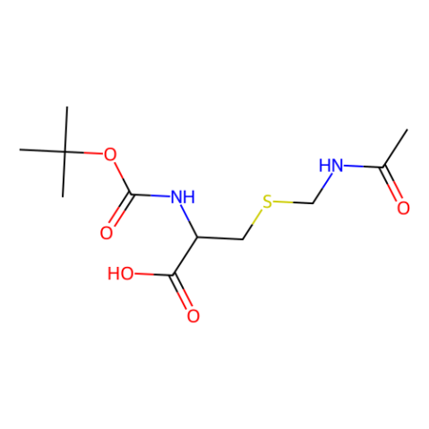 aladdin 阿拉丁 B356470 Boc-S-乙酰氨基甲基-D-半胱氨酸 138775-00-5 98%