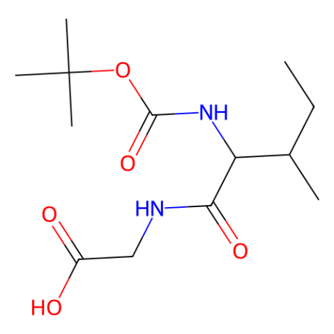 aladdin 阿拉丁 B357013 N-[叔丁氧羰基]-L-异亮氨酰甘氨酸 16257-05-9 97%