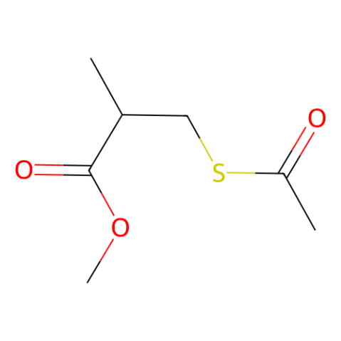 aladdin 阿拉丁 M158845 (R)-(+)-3-(硫代乙酰)-2-甲基丙酸甲酯 86961-07-1 >98.0%(GC)