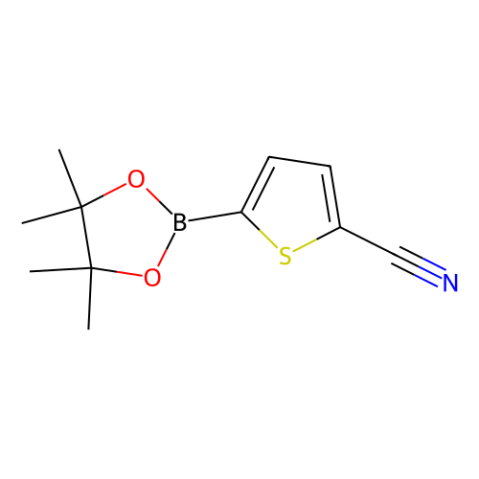 aladdin 阿拉丁 T589854 5-氰基噻吩-2-硼酸频哪醇酯 676501-85-2 96%