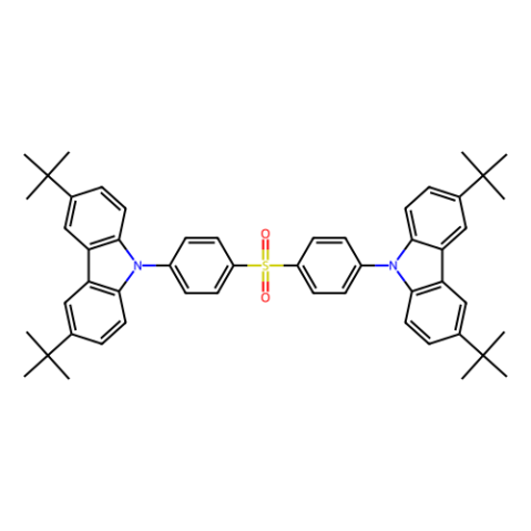 aladdin 阿拉丁 S290164 9,9'-（4,4'-磺酰基双（4,1-亚苯基））双（3,6-二叔丁基-9H-咔唑） 1396165-20-0 Sublimed,99%