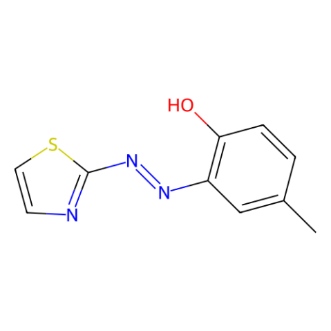 aladdin 阿拉丁 T468873 2-(2-噻唑基偶氮)-p-甲酚 1823-44-5 97%