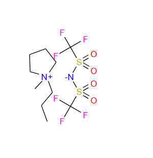 223437-05-6；1-甲基-1-丙基吡咯烷双(三氟甲磺酰)亚胺盐