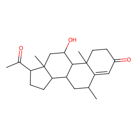 aladdin 阿拉丁 M337171 6α-甲基-11β-羟基孕酮 2668-66-8 95%