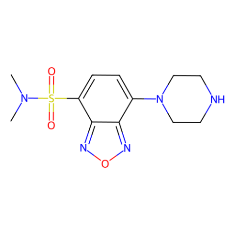 aladdin 阿拉丁 D155229 DBD-PZ [=4-(N,N-二甲氨基磺酰基)-7-哌嗪-2,1,3-苯并恶二唑][用于高效液相色谱标记] 139332-64-2 >98.0%(HPLC)