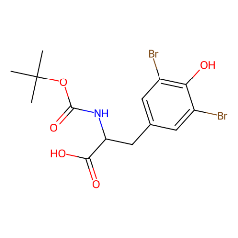 aladdin 阿拉丁 B185414 叔丁氧羰基-3,5-二溴-L-酪氨酸 58960-71-7 95%