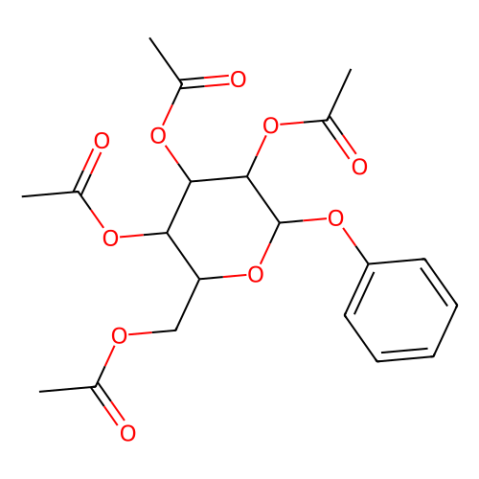 aladdin 阿拉丁 P292084 苯基 2,3,4,6-四-O-乙酰基-α-D-吡喃葡萄糖苷 3427-45-0 98%