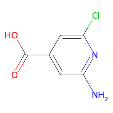 aladdin 阿拉丁 A467359 2-氨基-6-氯吡啶-4-羧酸 6313-55-9 97%