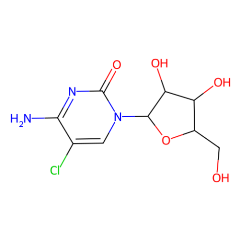 aladdin 阿拉丁 C333663 5-氯-1-(β-D-阿拉伯呋喃糖基)胞苷 17676-65-2 97%