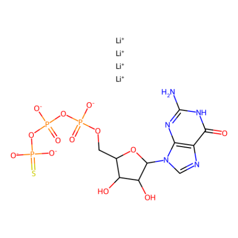 aladdin 阿拉丁 G276049 鸟苷5′-γ-硫代三磷酸 四锂盐 94825-44-2 ≥90%