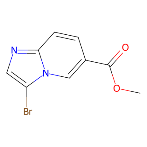 aladdin 阿拉丁 M187708 3-溴咪唑并[1,2-a]吡啶-6-甲酸甲酯 886361-98-4 97%