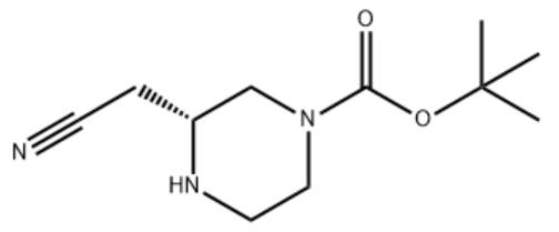 aladdin 阿拉丁 T588283 (R)-3-(氰基甲基)哌嗪-1-羧酸叔丁酯 2306248-13-3 98%