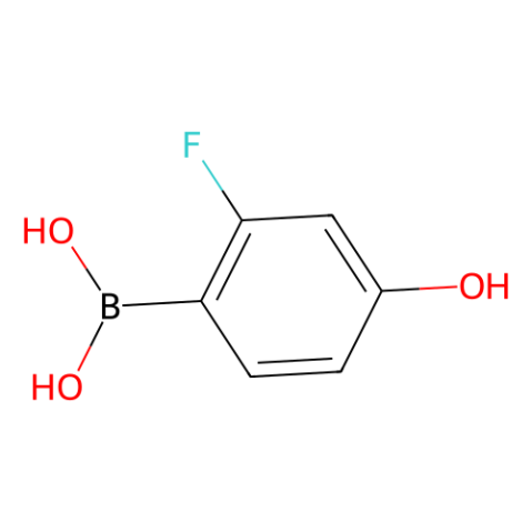 aladdin 阿拉丁 F587102 2-氟-4-羟基苯硼酸（含不等量酸酐） 1376989-43-3 97%