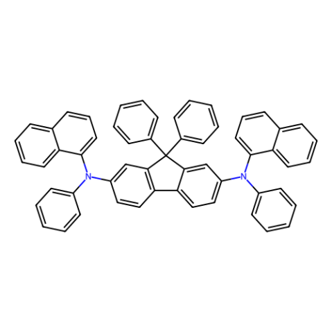 aladdin 阿拉丁 N289978 N,N'-二(1-萘基)-N,N',9,9-四苯基-9H-芴-2,7-二胺 357645-40-0 98%