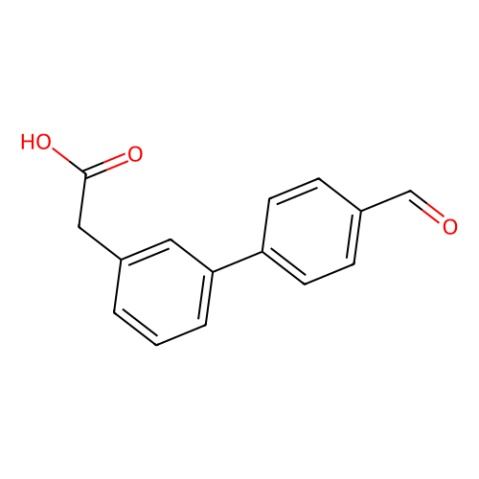 aladdin 阿拉丁 F353128 (4'-甲酰基-3-联苯基)乙酸 669713-89-7 95%