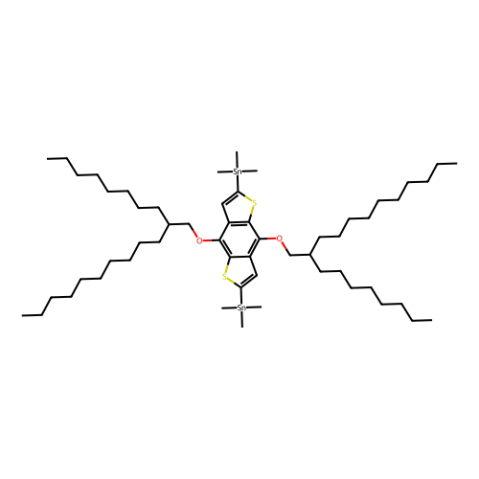 aladdin 阿拉丁 B152919 2,6-双(三甲基甲锡烷基)-4,8-双[(2-正辛基十二烷基)氧]苯并[1,2-b:4,5-b']二噻吩 1320201-22-6 >95.0%(HPLC)